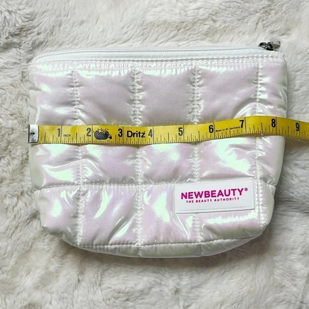 Go Dash Dot Iridescent Puffle Makeup‎ Bag
